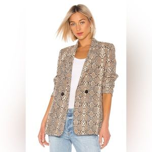 Anine Bing | Madeleine Blazer Jacket in Python